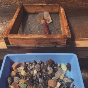 Gem mining, Gem Mountain, Spruce Pine, NC