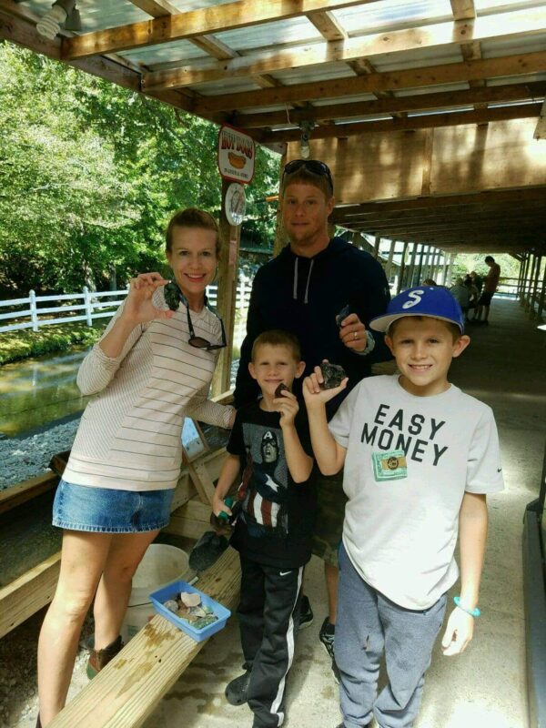 Gem mining, Gem Mountain, Spruce Pine, NC