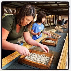 flume mining, gem mining, Gem Mountain, NC