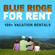 blue ridge mountain vacation rentals, NC