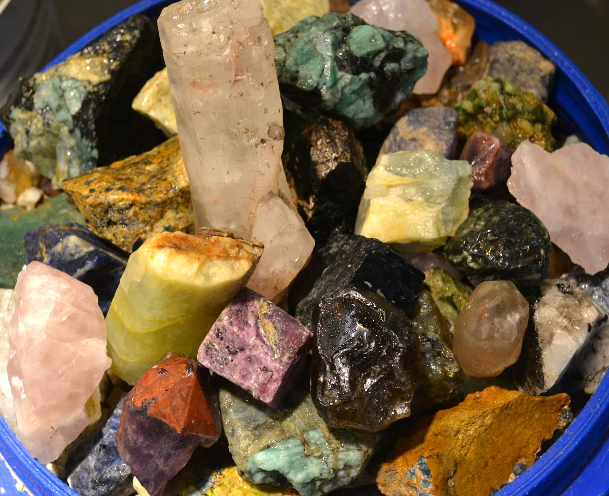 Gemstone Chart Gem Mining Spruce Pine, NC Gem Mountain