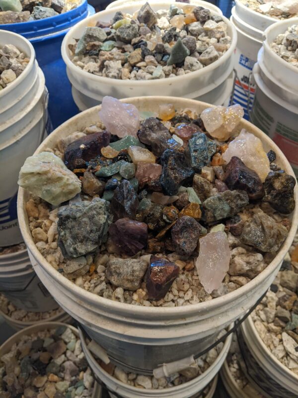 Gem mining, Gem Mountain, Spruce Pine, NC